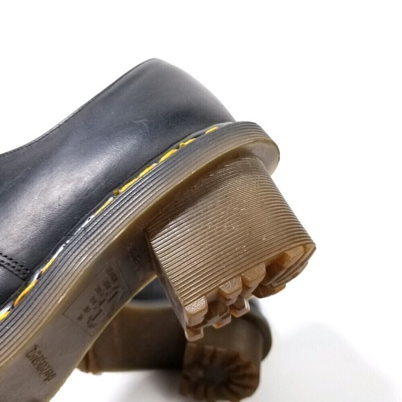 RARE Dr. Martens 1461 Witch Greasy Leather 3-Eye Heeled Oxford Shoes - Picture 11 of 11